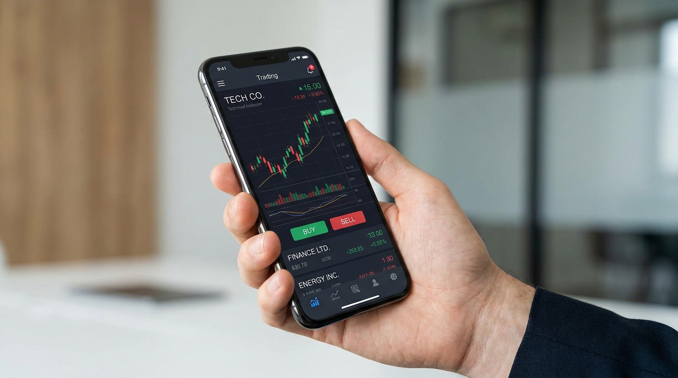 Elde MetaTrader 5 mobil uygulaması